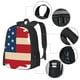 thumbnail image 2 of Disketp American Flag Map Mochila Minimalista de Gran Capacidad, Mochila de Viaje para Escuela, Trabajo o Uso Diario, 2 of 6