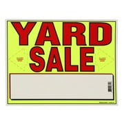 Sunburst Systems 3644 11 x 14 Yard Sale Sign, 4 Pack