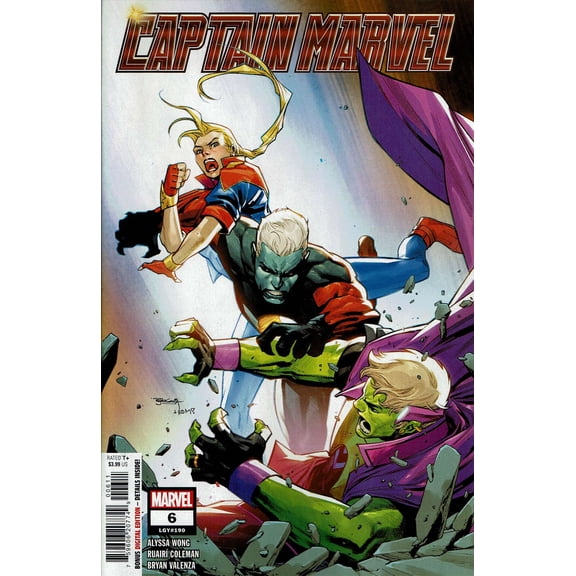 Captain Marvel (12th Series) #6 VF ; Marvel Comic Book