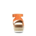 thumbnail image 4 of Sandalia DREAM PAIRS SDPW2359W Naranja Plataforma Cuña 9 cm, 4 of 7