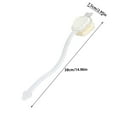 thumbnail image 3 of Grrvtrz Multi Functional Double-sided Shower Brush Back Brush Three In One Long Handle Shower Brush Soft Bristled Scrubbing Brush Hair Washing Massage Brush,Cleaning Supplies,Home Cleaning Products, 3 of 4
