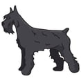 thumbnail image 2 of Giant Schnauzer Decal | Indoor/Outdoor | Dog Lover Super Cute Sticker for SUV Windows, Dorm Rooms, Bedroom, Offices | SignMission personalized gift | 18", 2 of 2