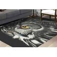 thumbnail image 4 of Owl Rug, Owl Lover Gift Rug, Farmhouse Rug, Animal Rug, Front Door Rug, Popular Rug, Saloon Rug, 3D Printeds Rug, Home Decor Rug, 3.3'x9.2' - 100x280 cm, 4 of 8