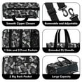 thumbnail image 3 of Teacher Tote Bag,Paw Prints and Bones Teacher Utility Tote Bag,Large Work Tote Bags for Women with Multiple Pockets,Top Zipper Closure,13.8x10.6x6.7 Inch, 3 of 5