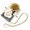 Beige+light Gold, variant on Women's Bohemian Style Rope Braid Waist Belt U33