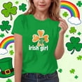 thumbnail image 2 of MKOSPLRT T-Shirts de la Saint-Patrick pour Enfants 3-15 Ans T-Shirts Graphiques Cœurs d'Amour Manches Courtes Col Rond T-Shirts de Détente T-Shirts de Fête, 2 of 6