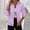 *Purple, variant on ClodeEU Women's Zip Up Jackets ,Long Sleeve Bomber Jacket ,Casual Outwear with Pockets Navy,Womens Plus XXL