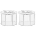 thumbnail image 1 of Shisuyan 2Pcs Cricket Keeper Insect Feeding Box Reptile Observation Box Reptile Feeding Case, 1 of 8