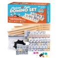 thumbnail image 1 of Tradeopia Mexican Train Dominoes Set Double 12 With 91 Tiles, 1 of 8