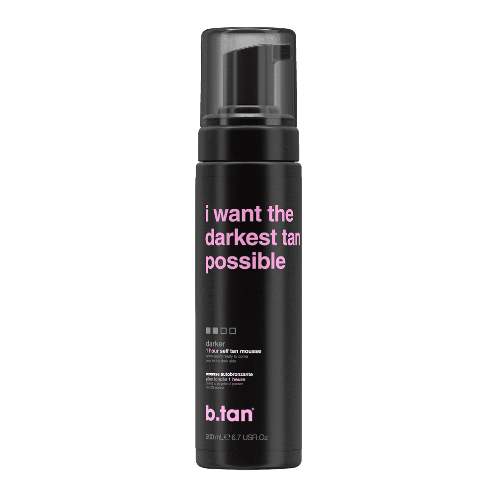 B.Tan Darkest Tan Possible, Sunless Tanning Mousse, 6.7 oz Walmart