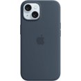 thumbnail image 1 of Funda de silicona con MagSafe para iPhone 15 Plus - Azul tormenta, 1 of 8