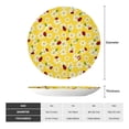 thumbnail image 2 of Kdxio Chamomile And Ladybug Bone China Decorative Plate Ceramic Decorative Plate for Home Office Wall Stand Decorative Plates for Home Bedroom-7in, 2 of 6