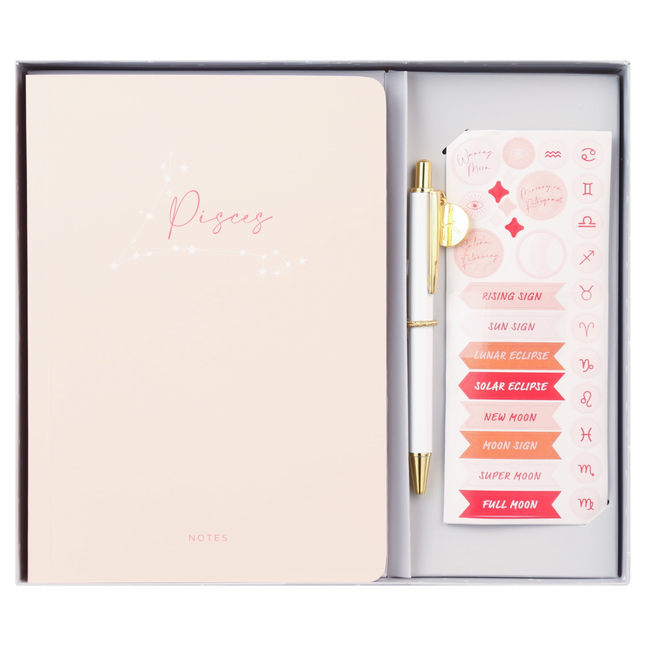 Gartner Studios Pisces Astrology Casebound Flex Journal Set, 5.75x8.125, 96 Sheets