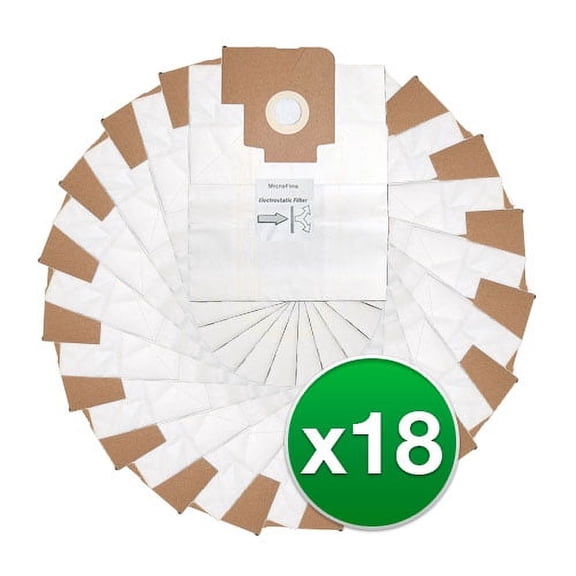 Replacement Vacuum Bags for Eureka 312 / 58624 / Style Mega (6 Pack)