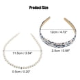 thumbnail image 4 of Diadema Unique Bargains de siete piezas azul, 4 of 7