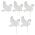 thumbnail image 6 of OHOIOLLA Dove Balloon Aluminum Film 5Pcs 25.6X22X0.04In, 6 of 8