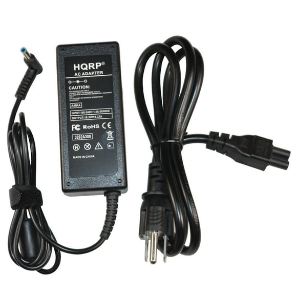 HQRP 65W AC Adapter for HP Chromebook 14-Q010DX 14-Q029WM 14-Q039WM 14-Q049WM 14-Q050CA 14-SMB Notebook PC Laptop Charger Power Supply Cord Adaptor