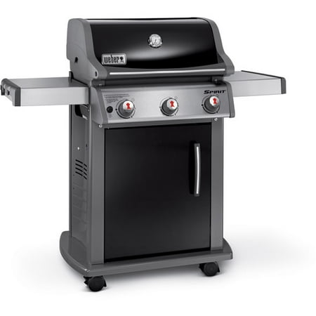 Weber Spirit E-310 3-Burner LP Gas Grill, Black