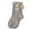Grey, variant on Toddler Girls Cotton Tights Thin Hollowed Summer with Bowknot Mesh Lace Fashion Toddler Footed Legging Pantyhose White