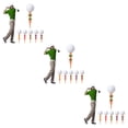thumbnail image 3 of Eigraketly 15 piezas de pelota de Golf Tee Nail profesional mujer cuerpo en forma de estabilizador soporte Golf Tees soporte de fijación ajuste Type1, 3 of 5