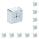 thumbnail image 3 of Soporte para toallas Bearachild organizador de trapos de pared Gris 10Conjunto, 3 of 6