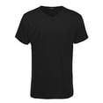 thumbnail image 1 of FashionOutfit Men's Basic Lightweight High V-Neck Tee Shirt, 1 of 3