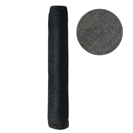 Agfabric 70% Sunblock Shade Cloth 10x10ft Black -Cut Edge with Free clips for Plant Cover Greenhouse,Barn,Kennel, Pool, Pergola or Carport