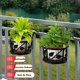 thumbnail image 2 of Rawiri 3 Robustos Soportes para Plantas de Metal, Soporte para Plantas para Decoración de Balcones, Bistros y Cafeterías, Soportes para Macetas Jardineras para Interiores y Exteriores, Estructura, 2 of 4
