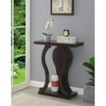 thumbnail image 1 of Convenience Concepts Newport Table Console Terry B en Finition Bois Espresso, 1 of 5