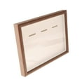 thumbnail image 4 of jifeng Medal Display Shadow Box Frame Collectible Wood for Insignia Pins Gymnastics Walnut Color A4, 4 of 9