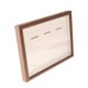 thumbnail image 4 of Marco de fotos coleccionable con caja de sombra para guardar medallas, de madera, elegante y decorativo. Color Nogal A4, 4 of 9