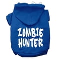 thumbnail image 1 of Zombie Hunter Screen Print Pet Hoodies Blue Size Xs (8), 1 of 1