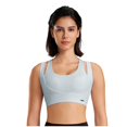 thumbnail image 2 of Women's Sports Bras Sports Fitness Bra Yoga Running Bra Dry Wicking Bra Comfortable Bras for Women LightBlue L, 2 of 4