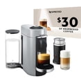 thumbnail image 1 of Nespresso Vertuo Plus & Aeroccino Deluxe Coffee and Espresso Machine By DēLonghi 5 Cup Sizes 3 Capsule Sizes (Silver), 1 of 2