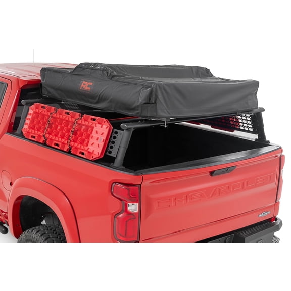 Rough Country Aluminum Bed for 19-26 Chevy Silverado 1500 | Half Rack - 10204