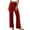 #Red, variant on DPTALR Women's High Waist Wide Leg Ribbed Knit Flowy Comfy Thick Sweatpants with Pockets,Black,Size XL