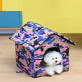 thumbnail image 1 of Pet House Exquisite Large Space Comfortable Portable Warm Cat Thickened Nest Dog House for Home Use, 1 of 10