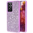 thumbnail image 1 of Hybrid Bling Case Purple Samsung S23 Ultra,iPhone 14 Pro, 1 of 3