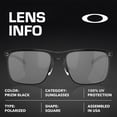 thumbnail image 4 of Oakley OO6048 Holbrook TI Square Shaped Polarized Sunglasses for Men - Includes Official Eyewear Kit - Satin Black Frame with Prizm Black Lens, 4 of 6