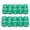 Green, variant on NFTIGB 20Pcs Fraction Dice Class Set Plastic 6 Sided Multi Faceted Table Game Accessories Math Practice Red[cite: 1]