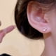 thumbnail image 2 of 1 par de pendientes de perla de imitación para mujer, 2 of 8