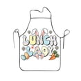 thumbnail image 1 of Cheapark Easter-Themed Kitchen Apron with Rabbit Egg Print for Cooking Baking Holiday Parties, 1 of 6