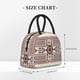 thumbnail image 2 of Balery Fashion Tatreez1 Bolsa de Almuerzo para Mujeres, Caja de Almuerzo, Bolsa de Almuerzo Pequeña Impermeable, Tote de Almuerzo Reutilizable con Gran Capacidad, 2 of 6