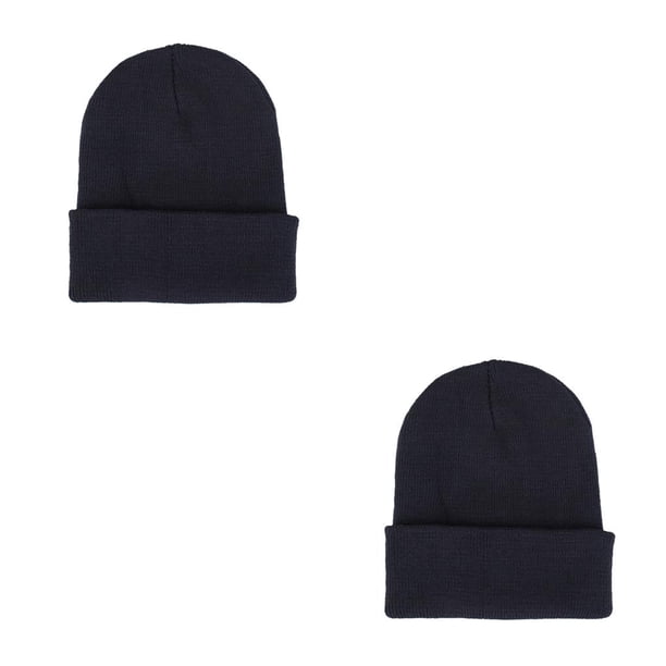 Gorro de punto Qarigey Beanie Hat 2piezas Gris oscuro