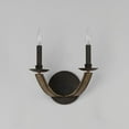 thumbnail image 5 of 20341DWAR Maxim Lighting Basque - 2 Light Wall Sconce-12.5 Inches Tall and 12 Inches Wide, 5 of 5