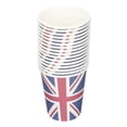 thumbnail image 1 of 16 vasos de papel para fiestas con diseño de la Union Jack, vasos decorativos de papel para agua, artículos para el hogar, 1 of 7