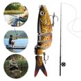 thumbnail image 4 of Lure Pesca Cebo Duro Bionic Plástico Realista Múltiple para La Trucha Lubina, 4 of 9
