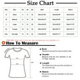 thumbnail image 4 of Fesfesfes T Shirt Pack Women's Summer Casual Crewneck 3/4 Sleeve T-Shirts Floral Print Fit Basic Tops Tees Blouses 4(S), 4 of 6