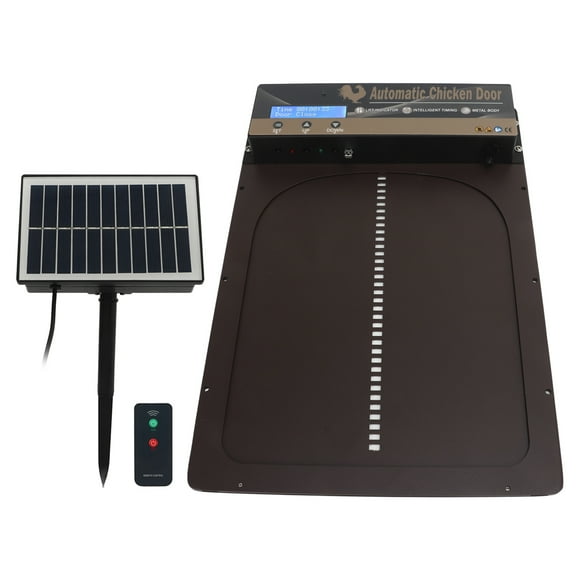 Timed Chicken House Door,Automatic Chicken Coop Door Automatic Chicken Coop Door Metal Coop Door Streamlined Design
