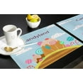thumbnail image 5 of Valentine''s Day Placemats Set of 4, Sweet Candyland Placemat for Dining Table Decorations, Cloud Colorful Candy Lollipop Place Mats, Valentines Table Mats for Kitchen Dinner Holiday Party Decor, 5 of 6